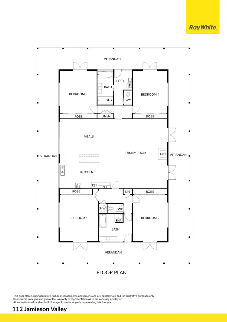 Floorplan of Homely house listing, 112 Jamieson Valley Lane, Jamieson VIC 3723