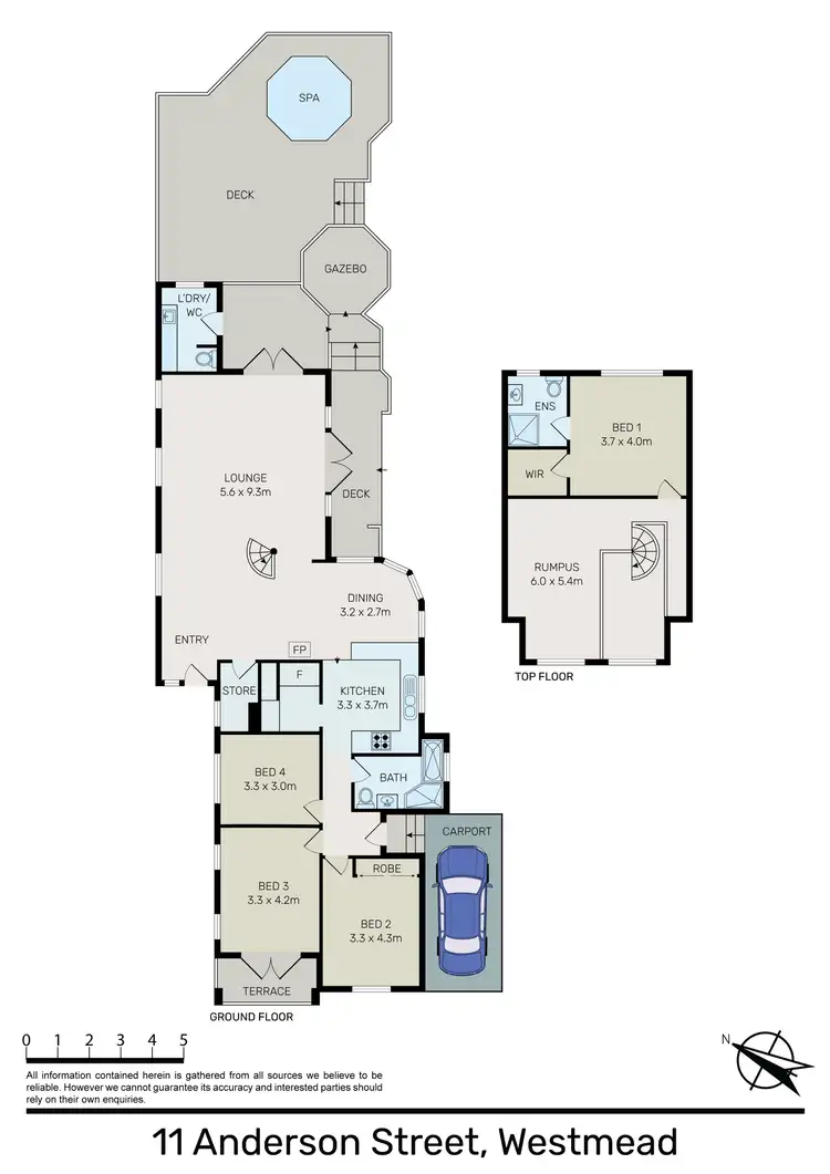 Floorplan of Homely house listing, 11 Anderson Street, Westmead NSW 2145