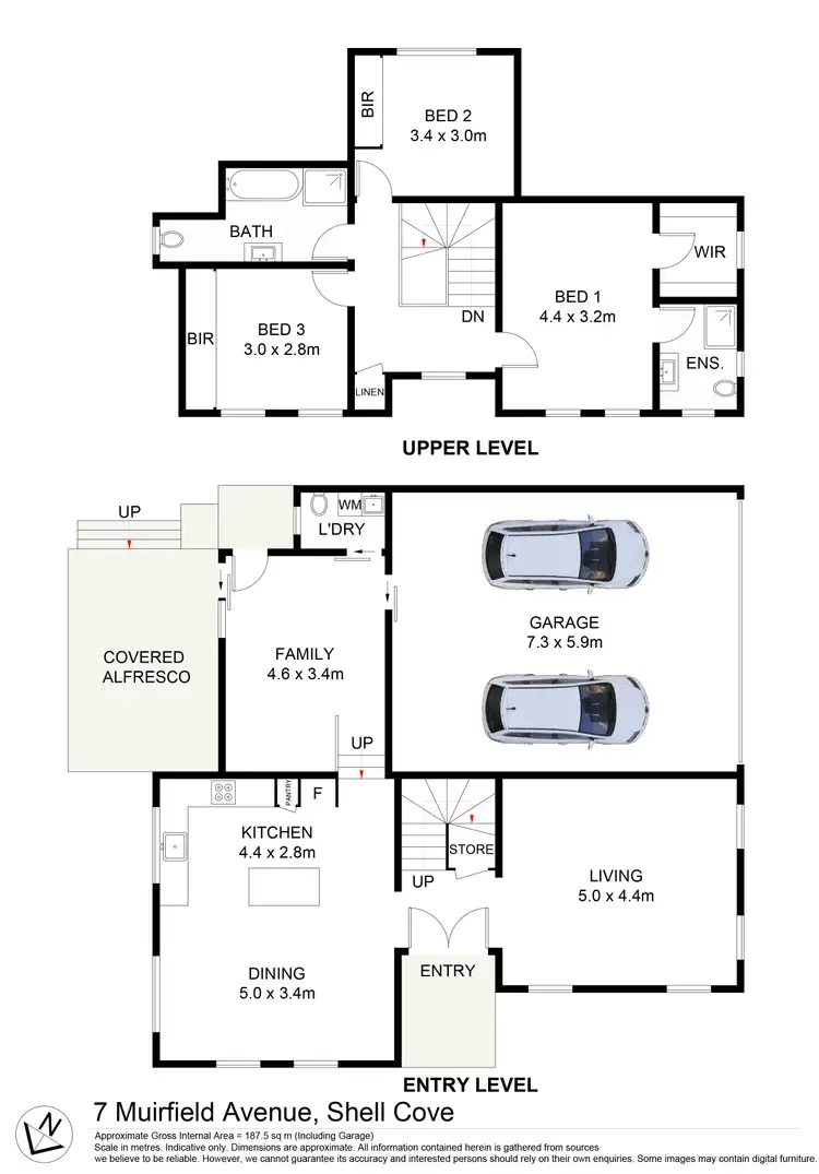 Floorplan of Homely house listing, 7 Muirfield Avenue, Shell Cove NSW 2529