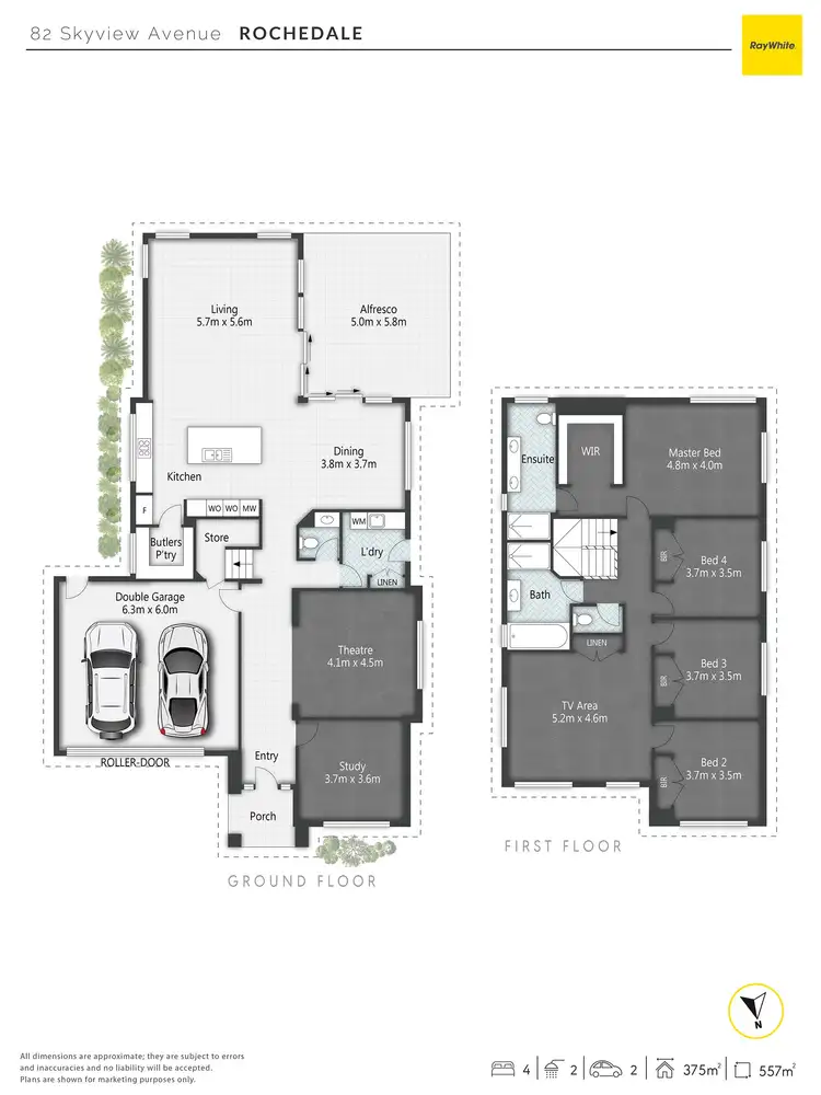 Floorplan of Homely house listing, 82 Skyview Avenue, Rochedale QLD 4123