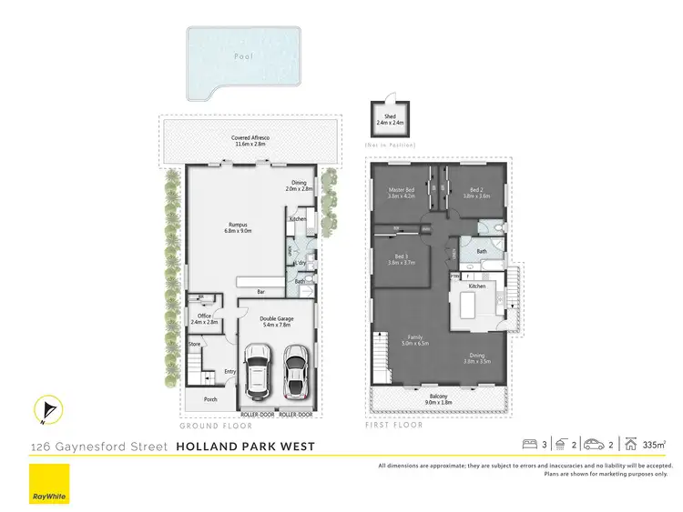 Floorplan of Homely house listing, 126 Gaynesford Street, Holland Park West QLD 4121