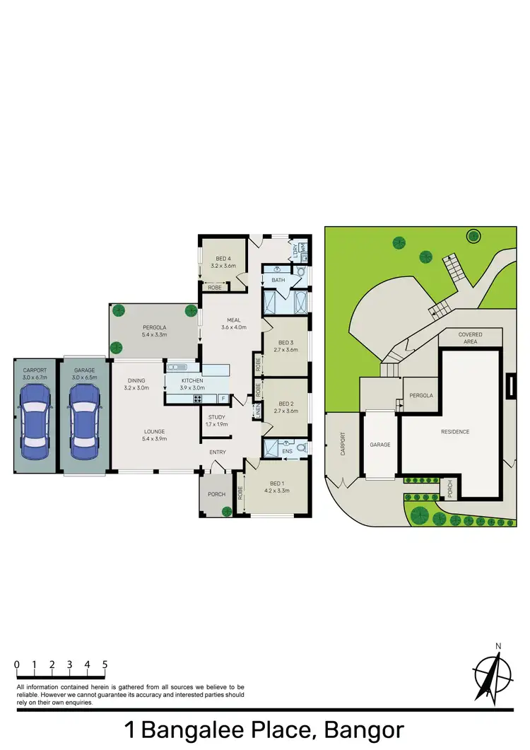 Floorplan of Homely house listing, 1 Bangalee Place, Bangor NSW 2234