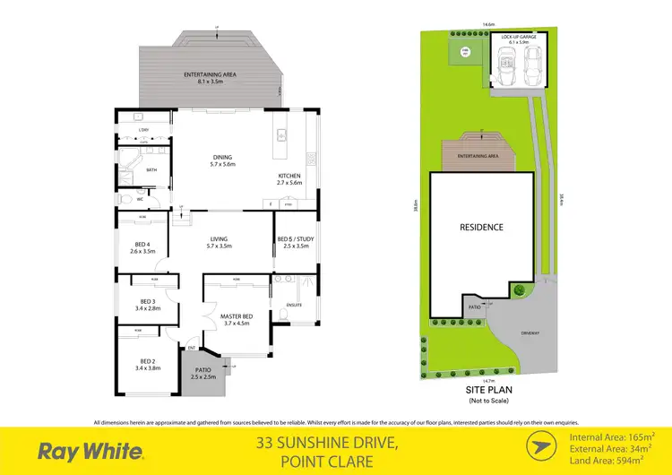 Floorplan of Homely house listing, 33 Sunshine Drive, Point Clare NSW 2250
