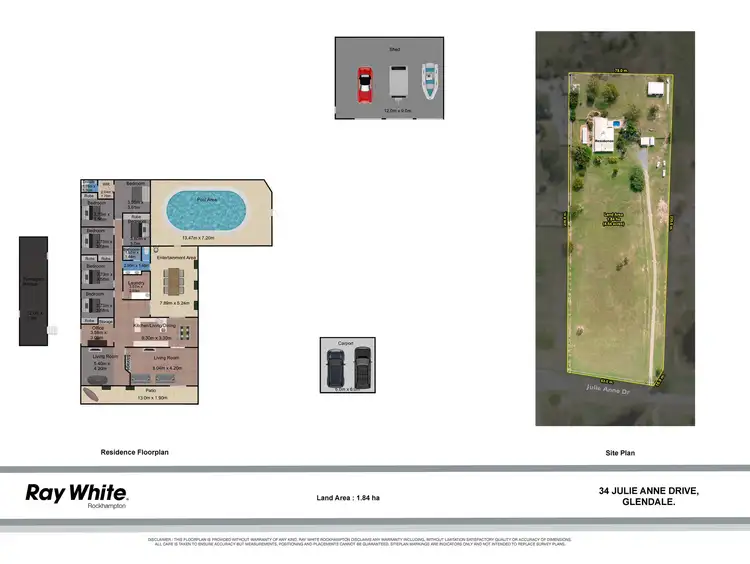 Floorplan of Homely house listing, 30-36 Julie Anne Drive, Glendale QLD 4711