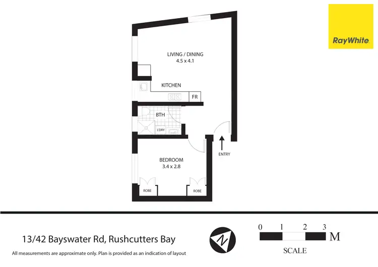 Floorplan of Homely apartment listing, 13/42 Bayswater Road, Rushcutters Bay NSW 2011