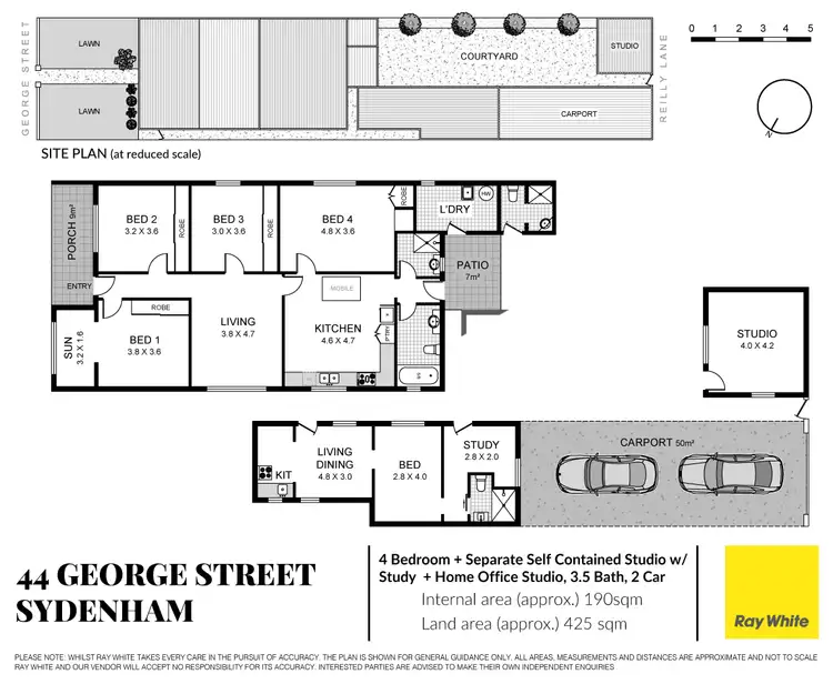 Floorplan of Homely house listing, 44 George Street, Sydenham NSW 2044