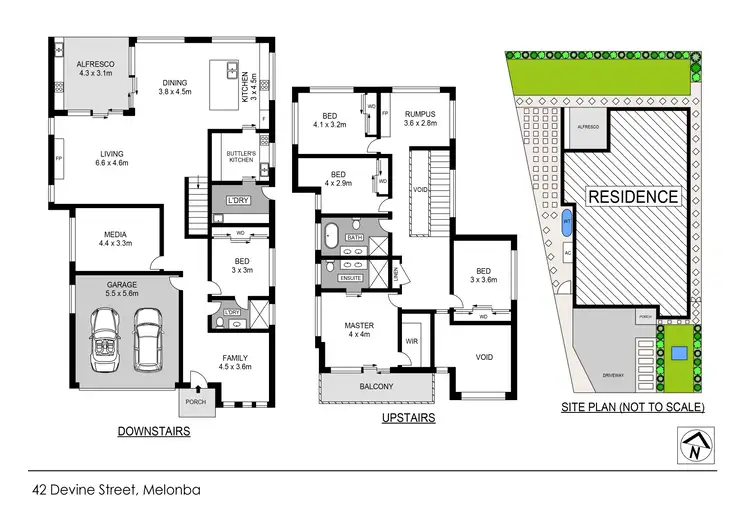 Floorplan of Homely house listing, 42 Devine Street, Marsden Park NSW 2765