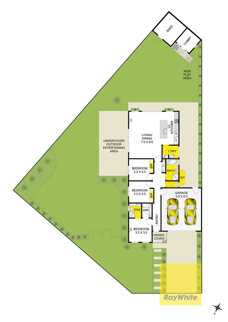 Floorplan of Homely house listing, 20-22 Citius Close, Lara VIC 3212