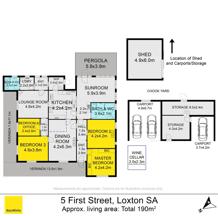 Floorplan of Homely house listing, 5 First Street, Loxton SA 5333
