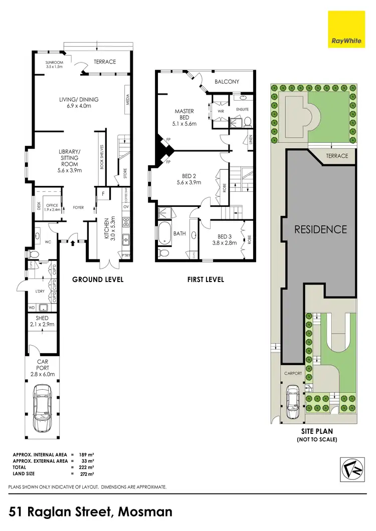 Floorplan of Homely house listing, 51 Raglan Street, Mosman NSW 2088
