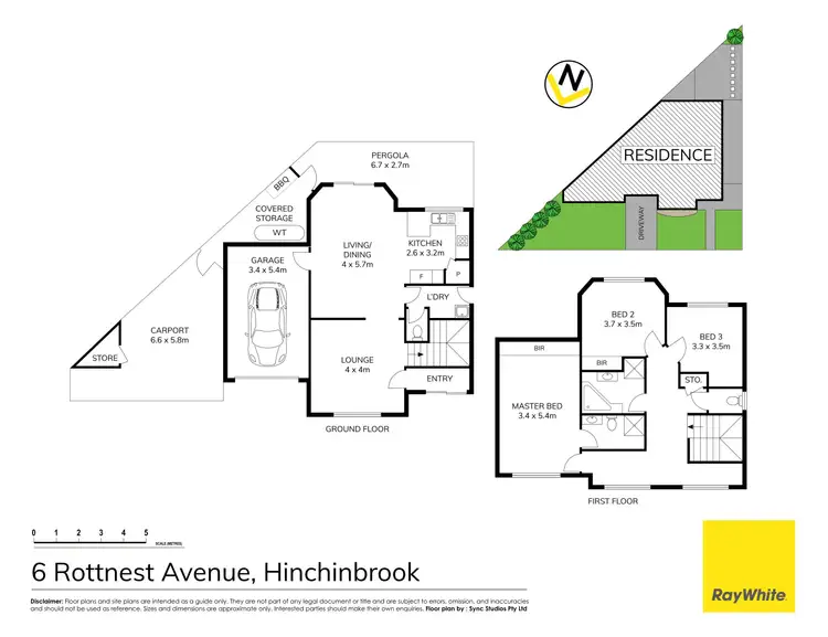 Floorplan of Homely house listing, 6 Rottnest Avenue, Hinchinbrook NSW 2168