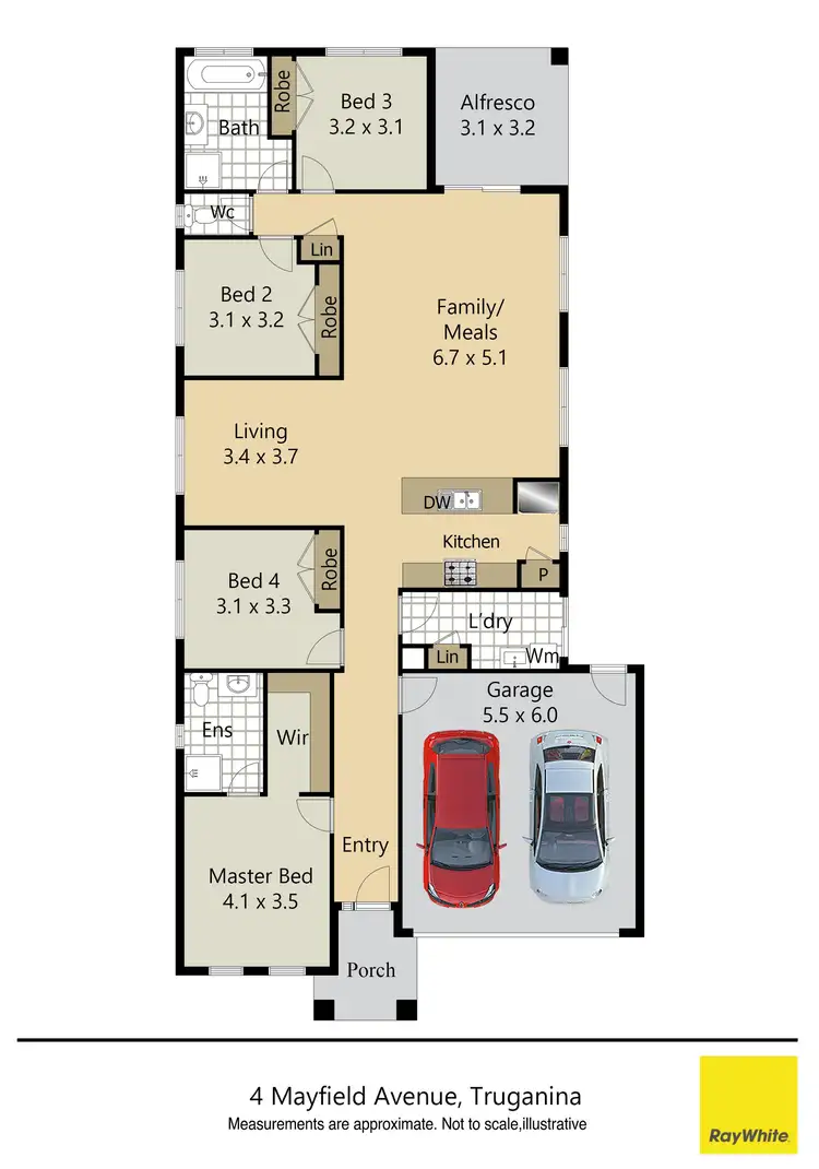 Floorplan of Homely house listing, 4 Mayfield Avenue, Truganina VIC 3029