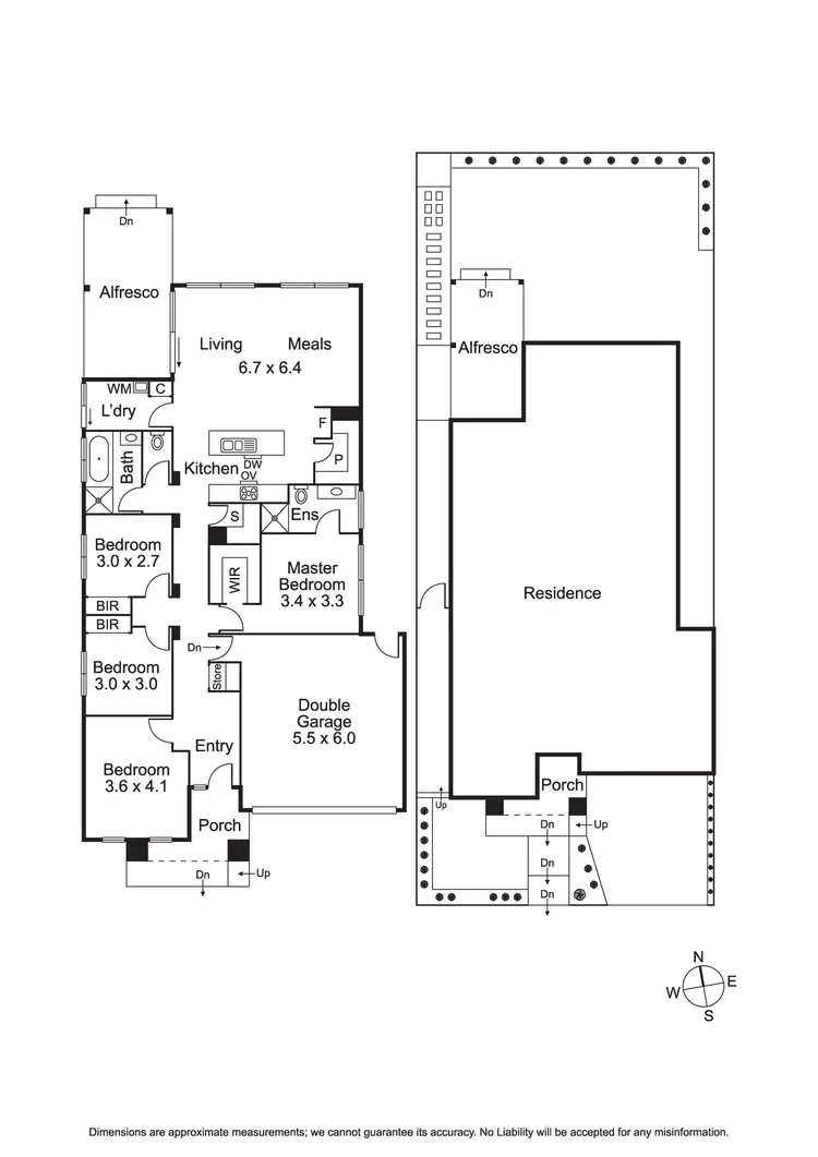 Floorplan of Homely house listing, 6 Nesci Street, Doreen VIC 3754