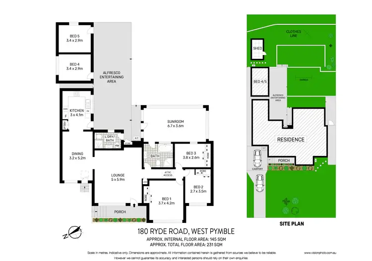 Floorplan of Homely house listing, 180 Ryde Road, West Pymble NSW 2073