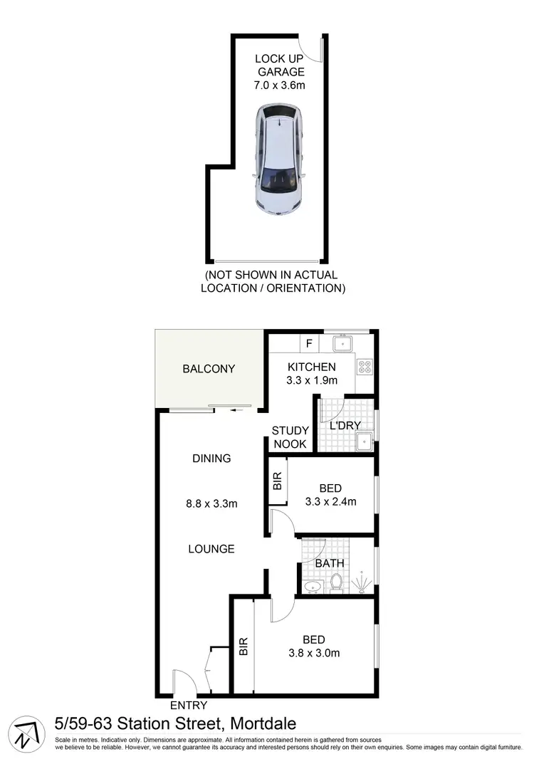 Floorplan of Homely apartment listing, 5/59-63 Station Street, Mortdale NSW 2223