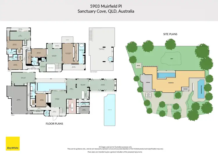 Floorplan of Homely house listing, 5903 Muirfield Place, Sanctuary Cove QLD 4212