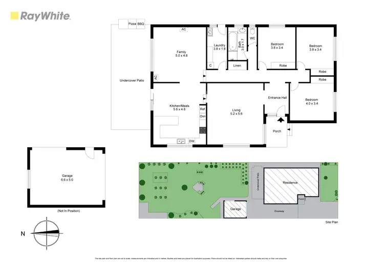 Floorplan of Homely house listing, 3 Bletchley Road, Hughesdale VIC 3166