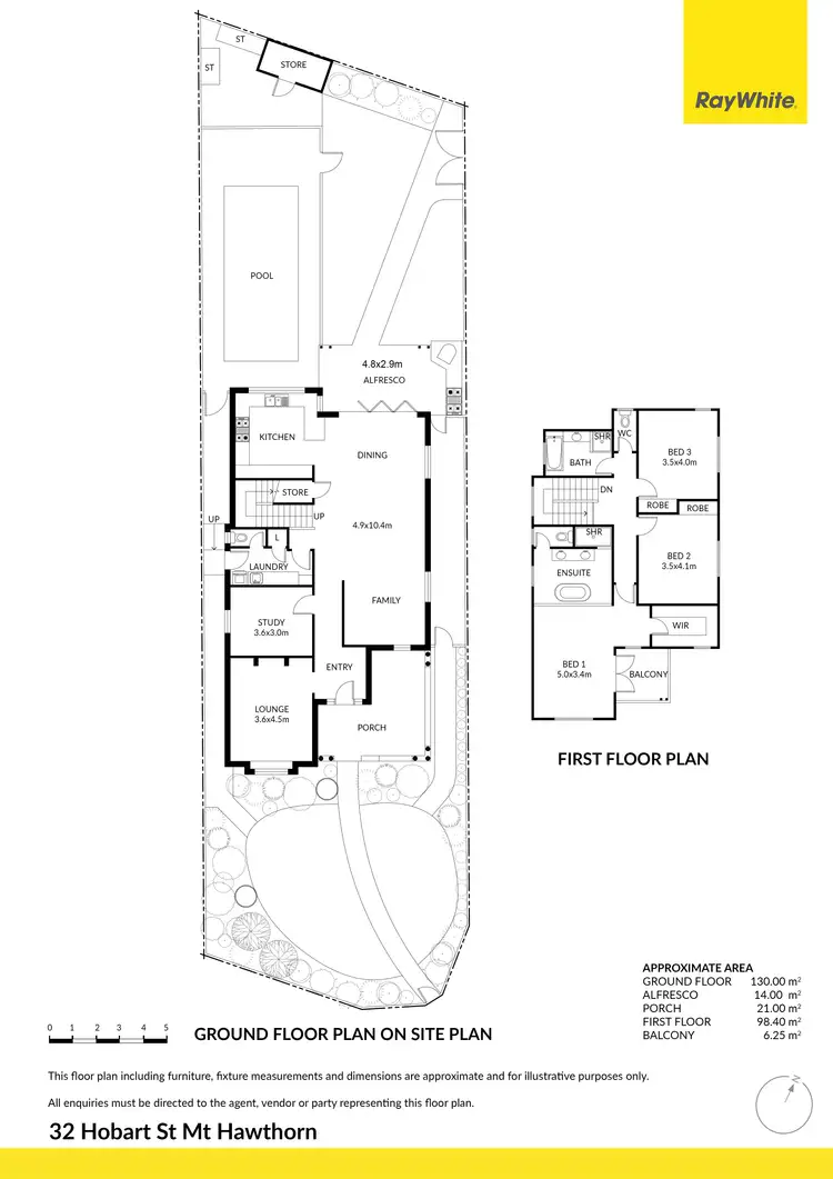 Floorplan of Homely house listing, 32 Hobart Street, North Perth WA 6006