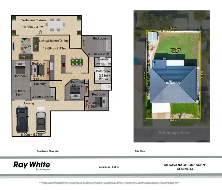 Floorplan of Homely house listing, 38 Kavanagh Crescent, Koongal QLD 4701