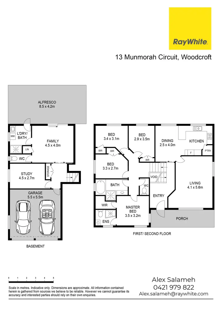 Floorplan of Homely house listing, 13 Munmorah Circuit, Woodcroft NSW 2767