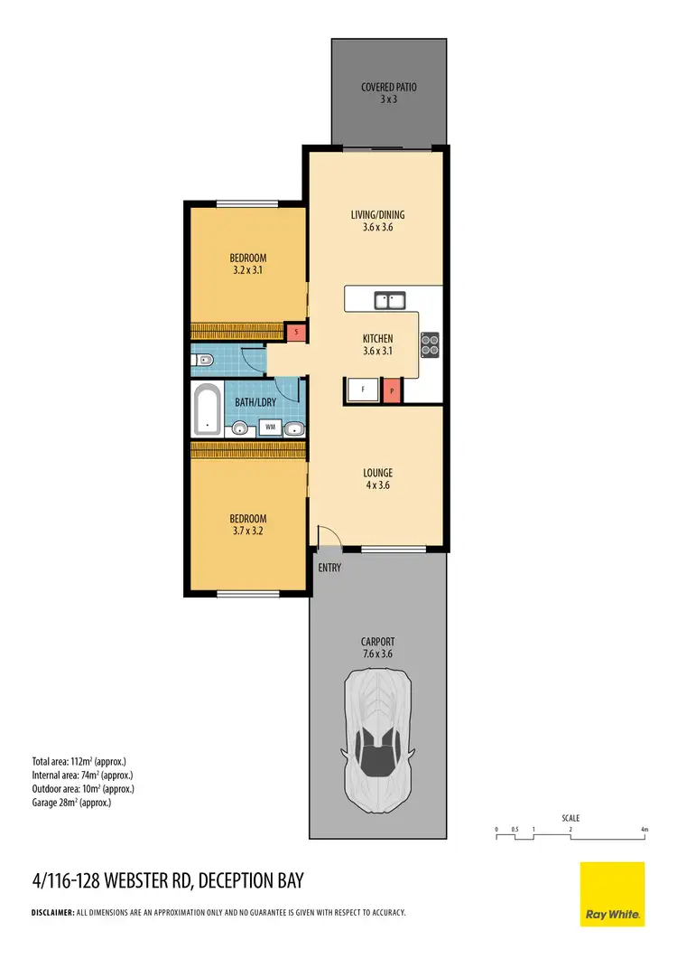 Floorplan of Homely house listing, 4/116-128 Webster Road, Deception Bay QLD 4508