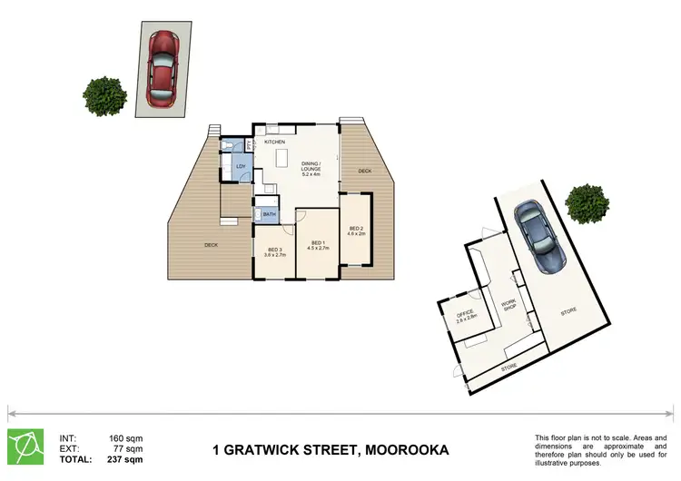 Floorplan of Homely house listing, 1 Gratwick Street, Moorooka QLD 4105