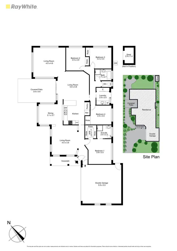 Floorplan of Homely house listing, 48 Wattle Bird Way, Langwarrin VIC 3910