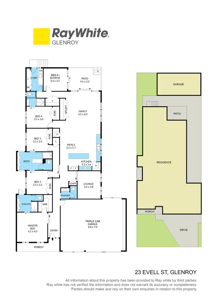 Floorplan of Homely house listing, 23 Evell Street, Glenroy VIC 3046
