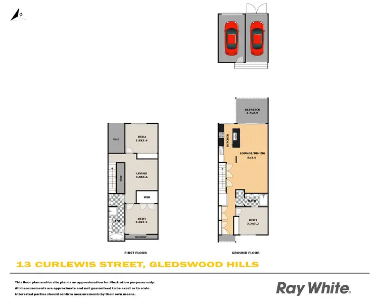 Floorplan of Homely house listing, 13 Curlewis Street, Gledswood Hills NSW 2557