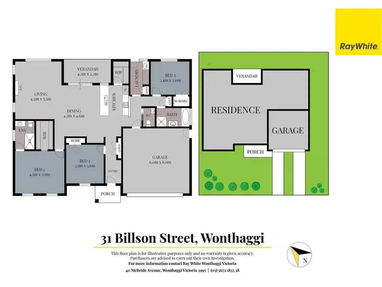 Floorplan of Homely house listing, 31 Billson Street, Wonthaggi VIC 3995