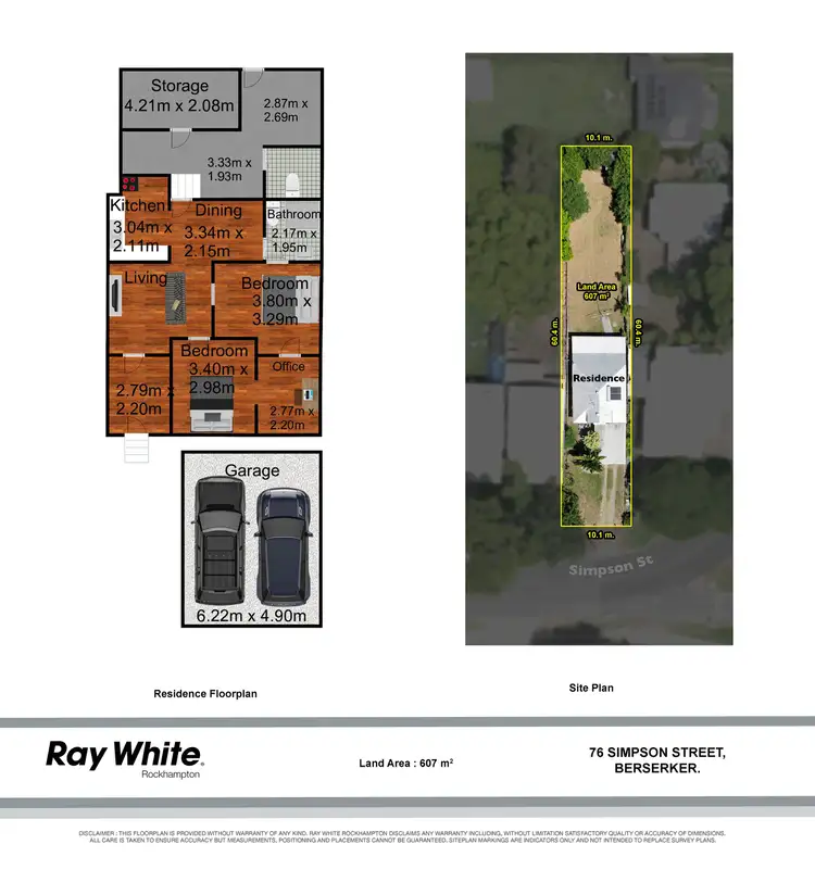 Floorplan of Homely house listing, 76 Simpson Street, Berserker QLD 4701