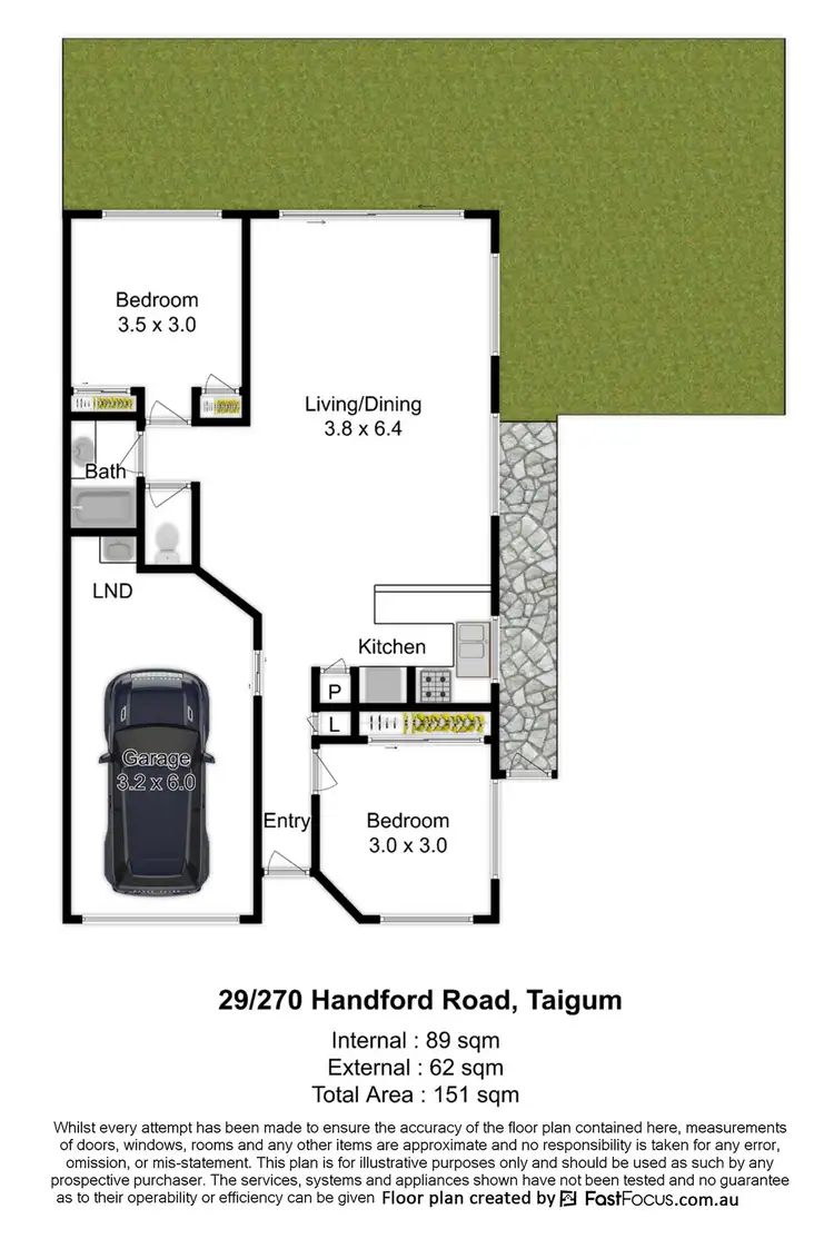 Floorplan of Homely house listing, 29/270 Handford Road, Taigum QLD 4018