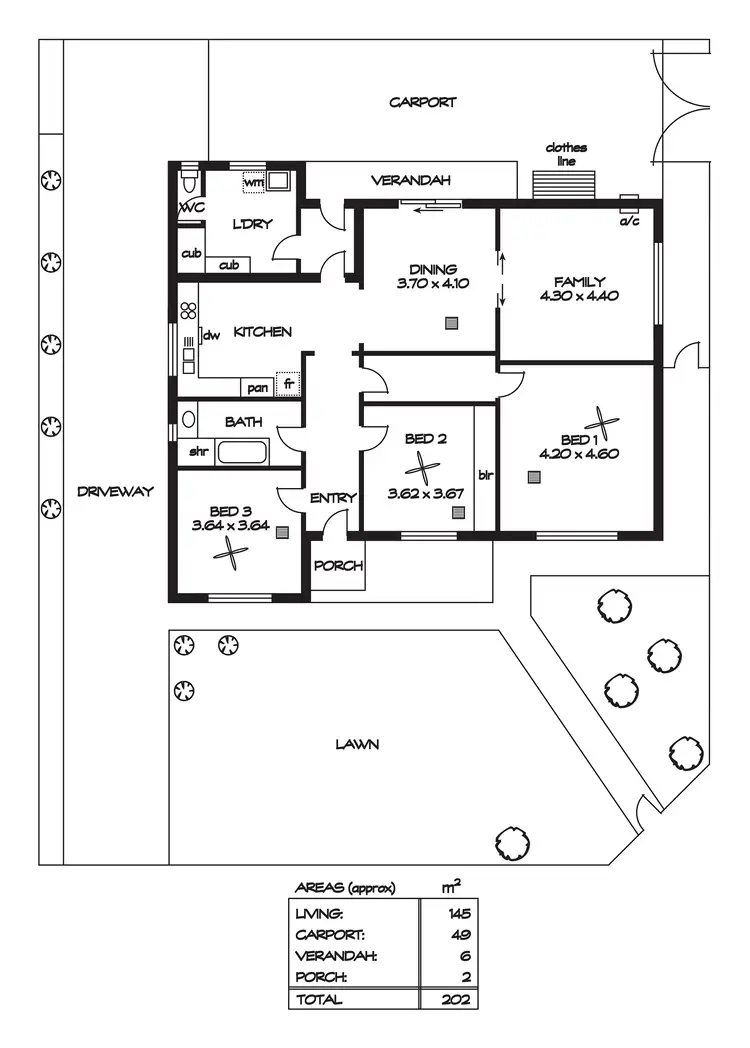 Floorplan of Homely house listing, 8 Laver Terrace, Felixstow SA 5070