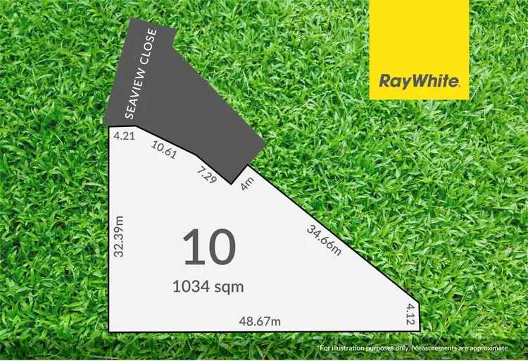 Floorplan of Homely land listing, 10 Seaview Close, Cape Jervis SA 5204