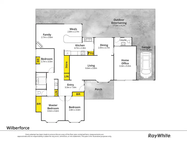 Floorplan of Homely house listing, 2 Hawkins Place, Wilberforce NSW 2756