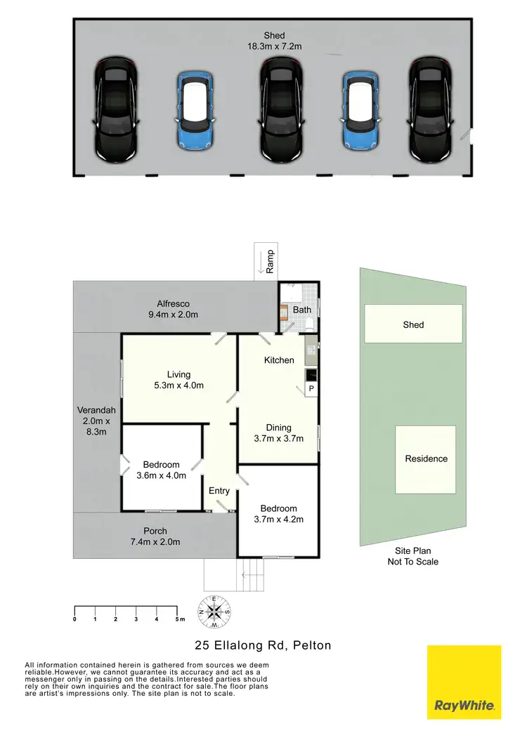 Floorplan of Homely house listing, 25 Ellalong Road, Pelton NSW 2325