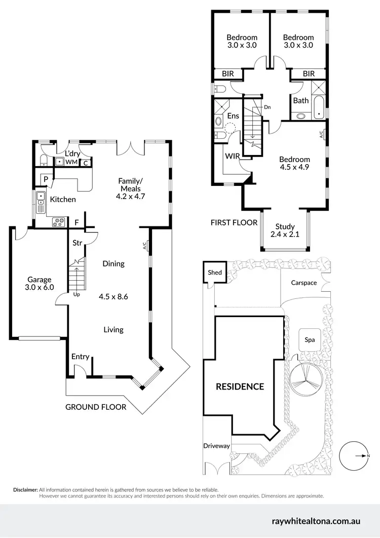 Floorplan of Homely house listing, 145 Johnston Street, Newport VIC 3015