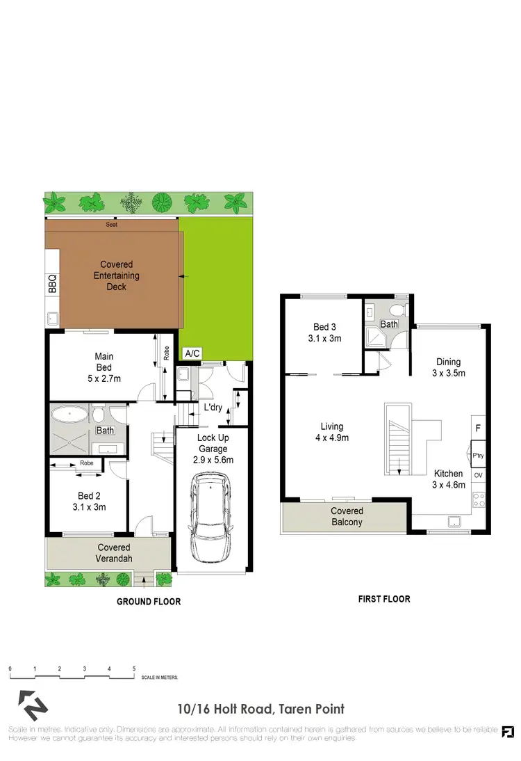 Floorplan of Homely townhouse listing, 10/16-20 Holt Road, Taren Point NSW 2229