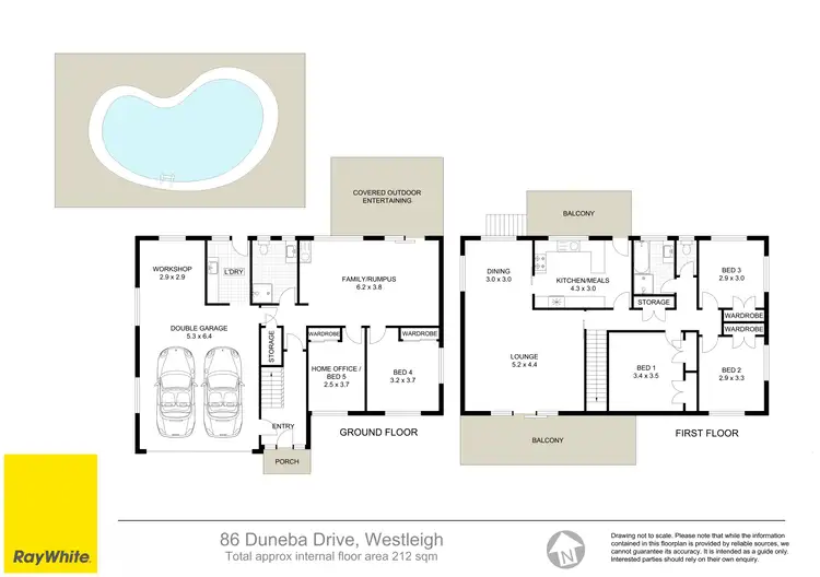 Floorplan of Homely house listing, 86 Duneba Drive, Westleigh NSW 2120