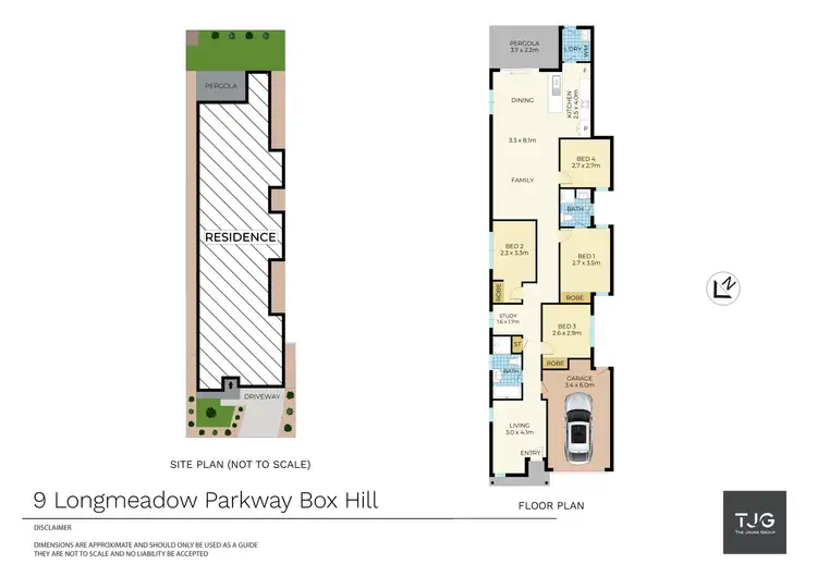 Floorplan of Homely house listing, 9 Longmeadow Parkway, Box Hill NSW 2765