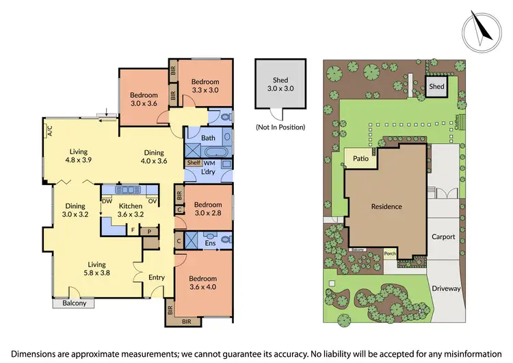 Floorplan of Homely house listing, 17 Coachmans Square, Wantirna VIC 3152