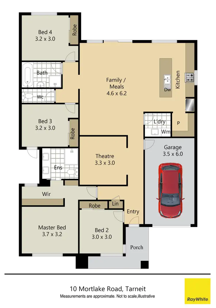Floorplan of Homely house listing, 10 Mortlake Road, Tarneit VIC 3029