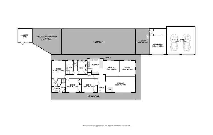 Floorplan of Homely house listing, 13 Brent Court, Lavington NSW 2641