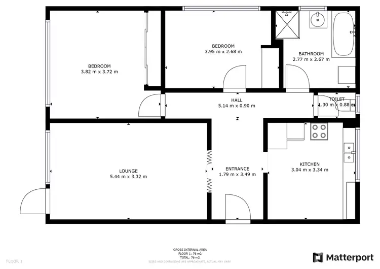 Floorplan of Homely house listing, 2/21 Splatt Street, Swan Hill VIC 3585