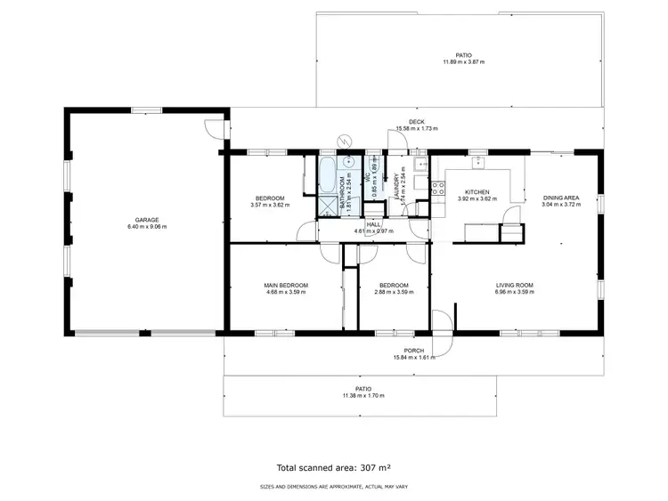 Floorplan of Homely house listing, 90 Gibson Street, Jindera NSW 2642