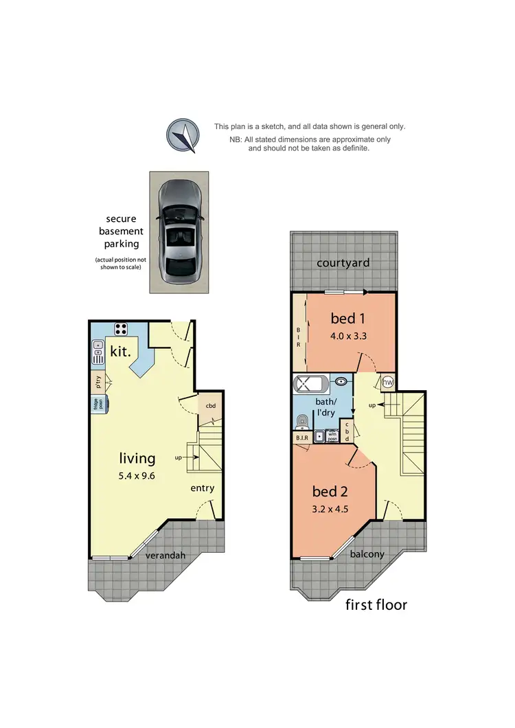 Floorplan of Homely apartment listing, 32/13-15 Hewish Road, Croydon VIC 3136