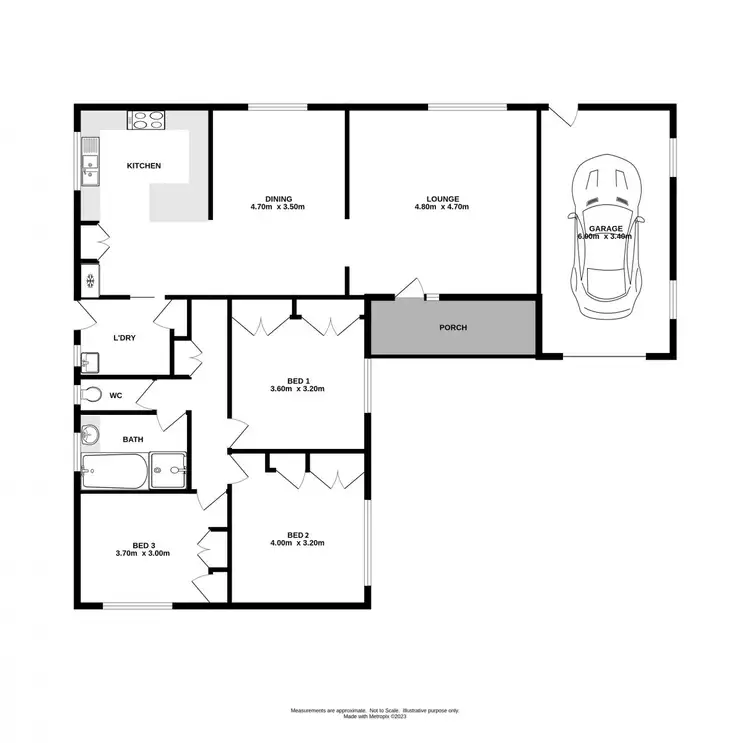 Floorplan of Homely house listing, 474 Urana Road, Lavington NSW 2641