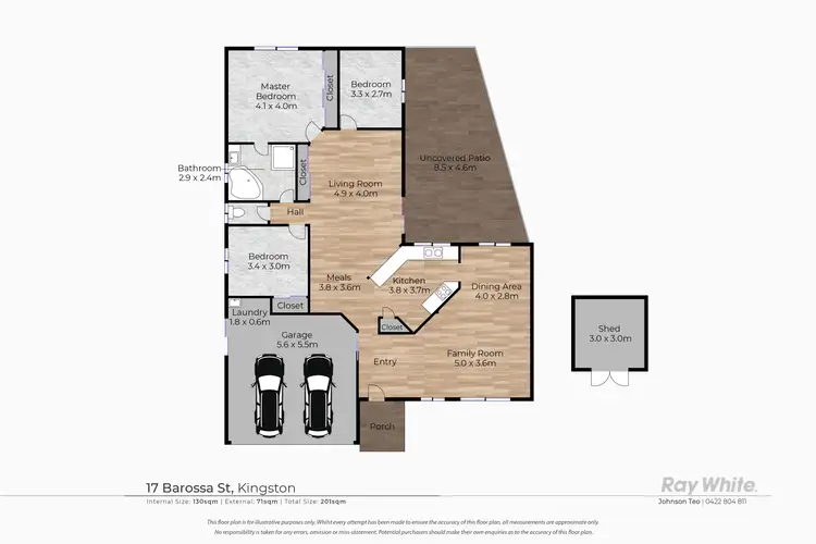 Floorplan of Homely house listing, 17 Barossa Street, Kingston QLD 4114