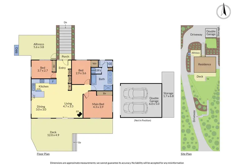 Floorplan of Homely house listing, 15 Fern Road, Upper Ferntree Gully VIC 3156