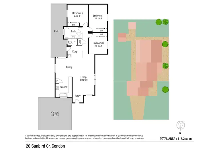 Floorplan of Homely house listing, 20 Sunbird Crescent, Condon QLD 4815